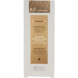 KORRES Abyssinia Superior Gloss Colorant 8.0 Ξανθό Ανοιχτό 50ml