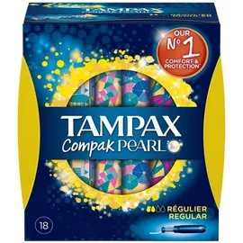 TAMPAX Compak Pearl Regular 18τμχ