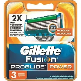 GILLETTE Fusion Proglide Power Ανταλλακτικά 3τμχ