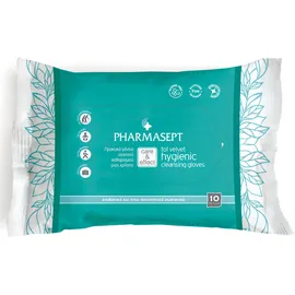 PHARMASEPT Tol Velvet Hygienic Cleansing Gloves 10τμχ