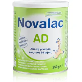 Novalac AD, Βρεφικές και Παιδικές Διάρροιες, από τη Γέννηση έως 36 Μηνών 250gr