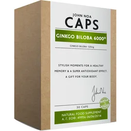 JOHN NOA CAPS GINKGO BILOBA 6000 30CAPS