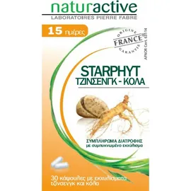 NATURACTIVE STARPHYT 30 CAPS ΤΖΙΝΣΕΓΚ+ΚΟΛΑ