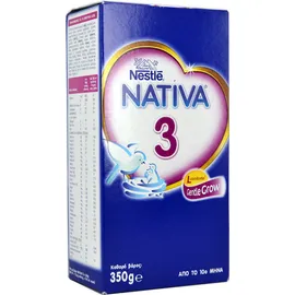 Nativa No. 3 Comfortis Gentle Grow, Γάλα 3ης βρεφικής ηλικίας( από 10 μηνων έως και 3 χρονών), 350gr
