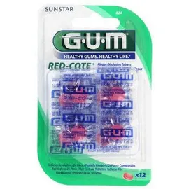 GUM 824 RED-COTE 12tabs