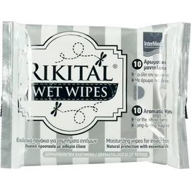 INTERMED RIKITAL WET WIPES PACK X10