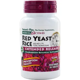 Nature's Plus Extended Red Yeast Rice 600 Mg 30Vcaps