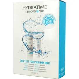 Synchroline Hydratime Plus Remover 200ml & Hydratime Plus 50ml Απαλό Gel Καθαρισμού, Σετ με κρέμα ενυδάτωσης προσώπου & λαιμόυ για ξηρές επιδερμίδες
