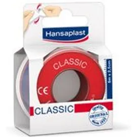 HANSAPLAST Αυτοκόλλητη Επιδεσμική Ταινία Classic 1,25cm x 5m