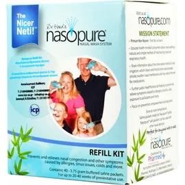 Dr. Hana’s Nasopure Nasal Wash System Refill Kit, 40 Φακελάκια