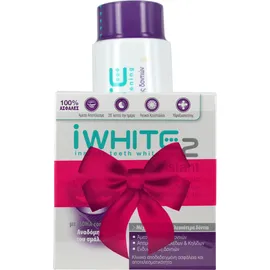 iWhite Instant 2 Επαγγελματικό Σύστημα Λεύκανσης Δοντιών, 10 Μασελάκια+ iWhite στοματικό διάλυμα λεύκανσης δοντιών 500ml