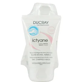 DUCRAY ICTYANE CREME MAINS 2X50ml
