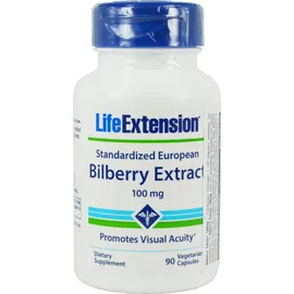 Life Extension Standardized European Bilberry Extract 100mg 90caps