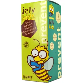 Eladiet Jelly Kids Prevent Συμπλήρωμα Διατροφής με Βασιλικό Πολτό,Πρόπολη,Γύρη και Βιταμίνες Χωρίς Γλουτένη 250ml