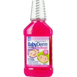 Intermed Babyderm Mouthwash με Γεύση Τσιχλόφουσκα 250ml
