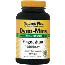 Nature's Plus Dyno-Mins Magnesium 250mg 90tabs