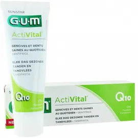 GUM 6050 Activital Q10 Toothpaste 75ml