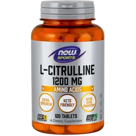 Now Foods L-Citrulline 1200mg 120tabs.