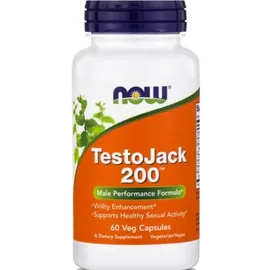 Now Foods Testo Jack 200, 60 Veg.Caps.