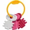 Εικόνα 1 Για Chicco Κουδουνίστρα - Κρίκος Οδοντοφυΐας Χρωματιστά Κλειδιά 3m+ Ροζ 1τμχ.