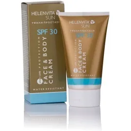 HELENVITA Sun Cream SPF30 Face & Body Cream Αντιηλιακή Κρέμα Προσώπου & Σώματος 150ml