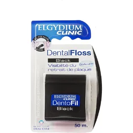 Elgydium Dental Floss Black Chlorhexidine 50m
