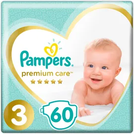 Pampers Premium Care No3 (5-9kg) 60pcs
