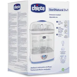 Chicco Steril Natural 3 in 1 Ψηφιακός Αποστειρωτής Ατμού 1τμχ