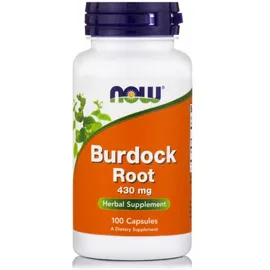 Now Foods Burdock Root 430mg, 100caps