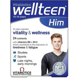 Vitabiotics Wellteen Him Πολυβιταμίνη για Εφήβους & Νέους Άντρες 30tabs