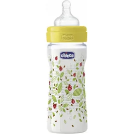 Chicco Well Being Πλαστικό Μπιμπερό 2m+ 250ml