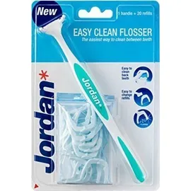 JORDAN Easy Clean Flosser 1 Λαβή + 20 Ανταλλακτικά