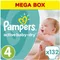 Εικόνα 1 Για Pampers Active Baby Dry No.4 (8-14kg) 132 Πάνες