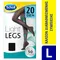 Εικόνα 1 Για Scholl Light Legs Καλσόν Διαβαθμισμένης Συμπίεσης 20Den Black Large 1 ζευγάρι