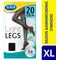 Εικόνα 1 Για Scholl Light Legs Καλσόν Διαβαθμισμένης Συμπίεσης 20Den Black XLarge 1 ζευγάρι