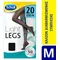 Εικόνα 1 Για Scholl Light Legs Καλσόν Διαβαθμισμένης Συμπίεσης 20Den Black Medium 1 ζευγάρι