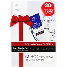 Neutrogena Fast Absorbing Hand Cream 75ml -25% & ΔΩΡΟ Stick Χειλιών με Nordic Berry 4.9g