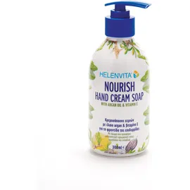 Helenvita Nourish Hand Cream Soap With Argan Oil & Vitamin E 300ml
