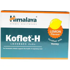 Himalaya Koflet-H Lozenges 2X6 Παστίλιες με Γεύση Λεμόνι 12τμχ