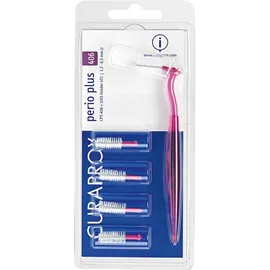 CURAPROX Perio Plus CPS 406 Μεσοδόντια Βουρτσάκια Pink (1,7-6,5mm) 5τμχ.