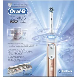 Oral-B Genius 9000 Rose Gold Επαναφορτιζόμενη Ηλεκτρική Οδοντόβουρτσα 1τμχ