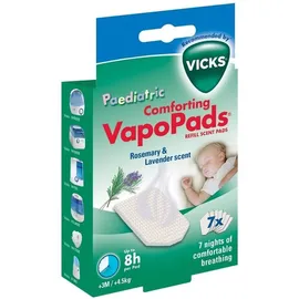 Vicks Paediatric Comforting Vapopads Refill Scent Pads Ταμπλέτες με Άρωμα Λεβάντας 7tabs