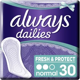 Always Dailies Fresh & Protect Normal Fresh Σερβιετάκια 30τμχ.