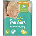 PAMPERS Active Baby Dry No.6 (15+Kg) 42τμχ.