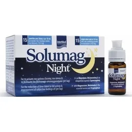 Intermed Solumag Night 15 Φιαλίδια μιας Δόσης των 10ml με Γεύση Πορτοκάλι 1τμχ