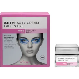 Vican Wise Beauty 24h Beauty Cream Face & Eye 50ml