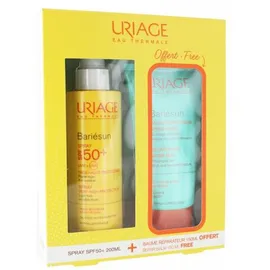 Uriage Set Bariesun Spray SPF50+ 200ml + Δώρο Bariesun Baume Reparateur After Sun 150ml