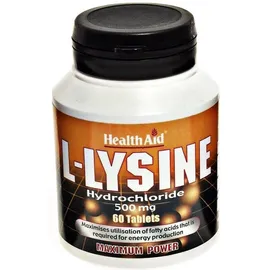 Health Aid L-Lysine HCL 500mg 60tabs