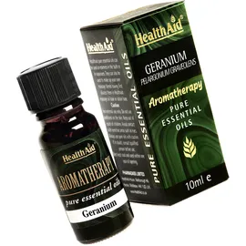 Health Aid Aromatherapy Geranium Oil (Pelargonium graveolens) 10ml