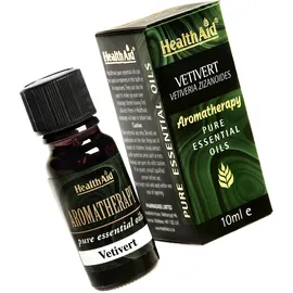 Health Aid Aromatherapy Vetiver Oil (Vetivera zizanoides) 10ml